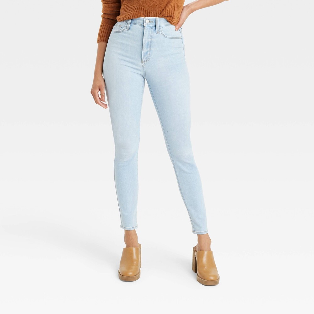 Universal Thread High-Rise Skinny Jeans - Light Blue 00